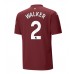 Manchester City Kyle Walker #2 Tredjedrakt 2024-25 Korte ermer